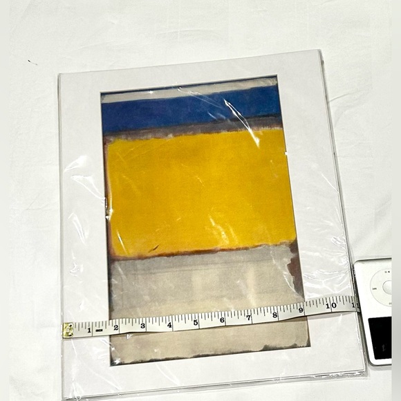 NEW! Rothko Number 10 Matted Print - Picture 3 of 8